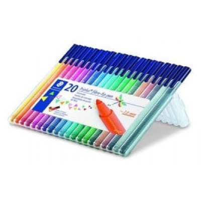 ESTUCHE 20 PIEZAS TRIPLUS COLOR 323 (14+6 DE REGALO)  SURTIDAS STAEDTLER 323 SB20P1 (Espera 4 dias)